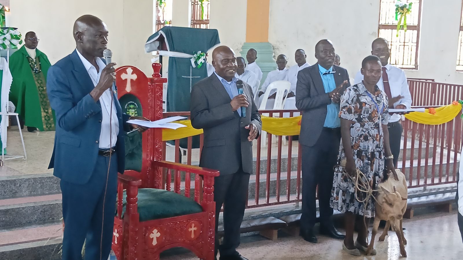 VP Alupo , Top government ministers contribute UGX 50 million towards Completion of Katakwi Church